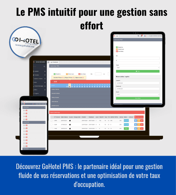 Gohotel Le PMS intuitif pour une gestion sans effort