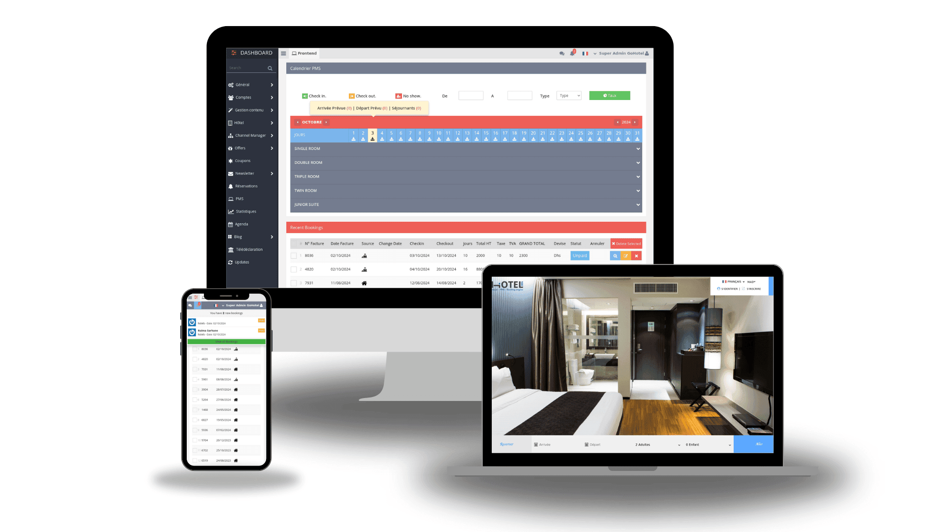 Logiciel de gestion d'auberge intuitif et professionnel