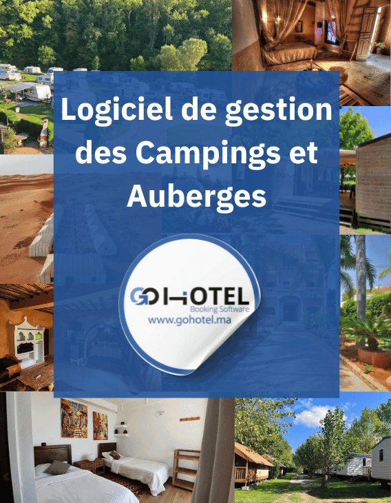 Logiciel de gestion de reservation de camping et auberge avec systeme de paiement en ligne et un channel manager